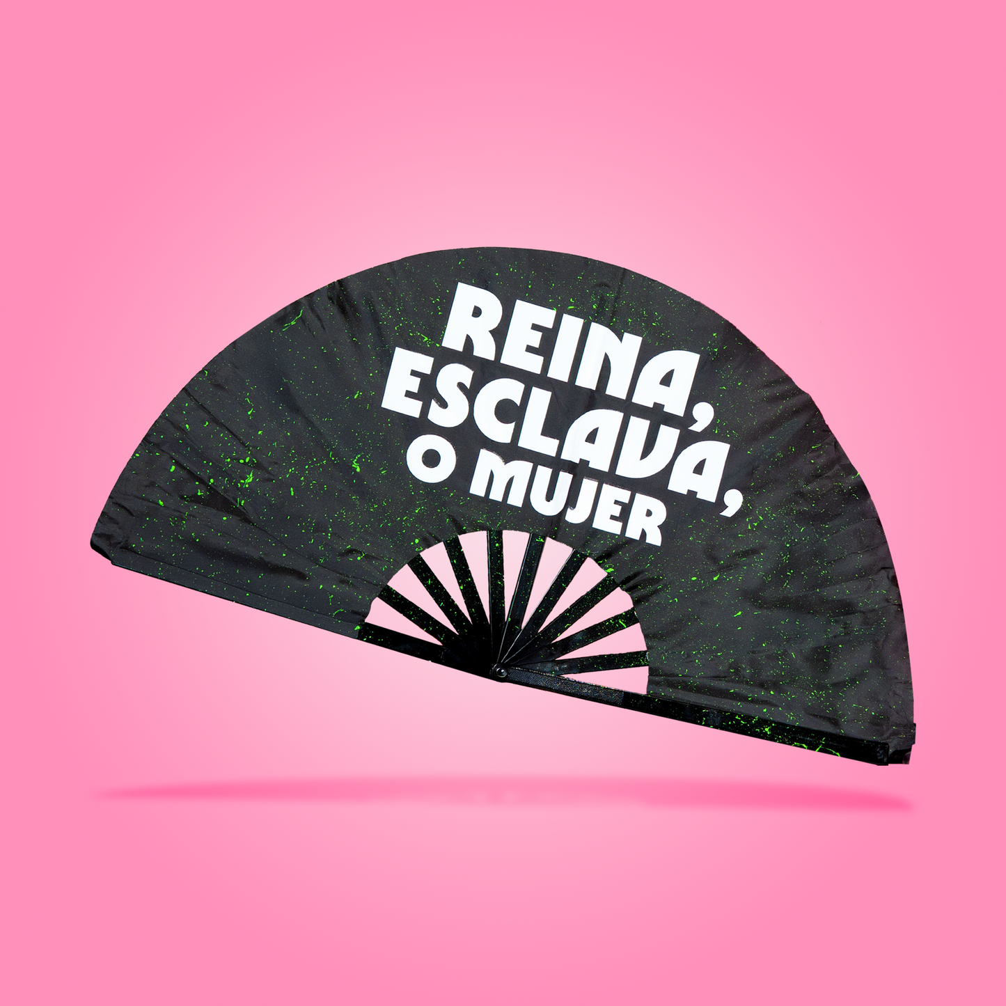 Abanico "REINA, ESCLAVA O MUJER"